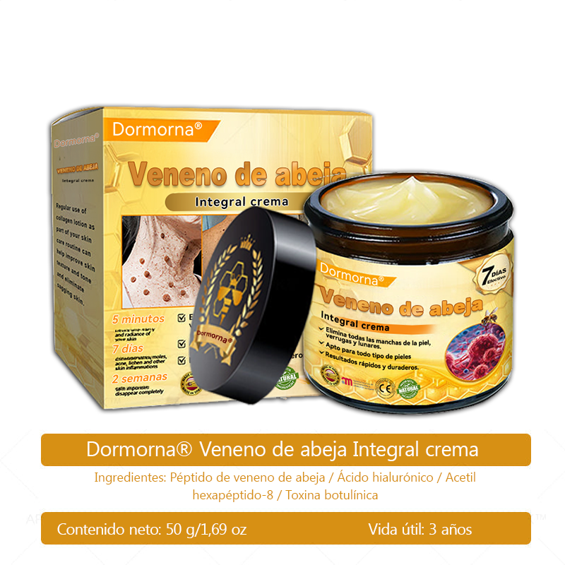 🔥 ¡Hasta 50 % de descuento por la Gran Oferta de Mitad de Año! | Crema Reparadora Natural de Veneno de Abeja 𝐃𝐨𝐫𝐦𝐨𝐫𝐧𝐚® – Elaborado y enviado desde España