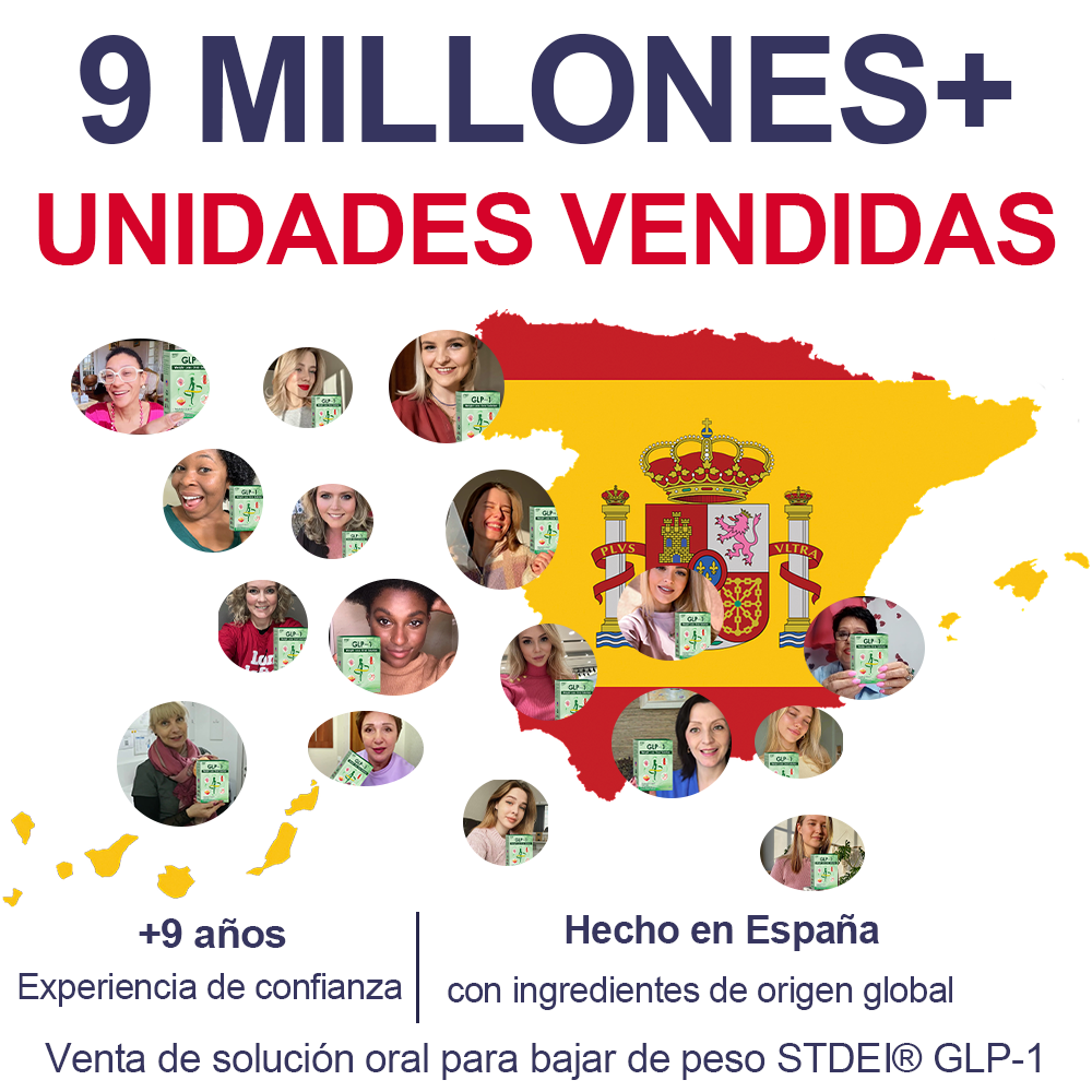 Recomendado por Universidad de Barcelona, España | Tienda oficial | 💗𝑆𝑇𝐷𝐸𝐼® 𝐺𝐿𝑃-1 𝑃𝑒𝑠𝑜 𝑃é𝑟𝑑𝑖𝑑𝑎 𝑂𝑟𝑎𝑙 𝑆𝑜𝑙𝑢𝑐𝑖ó𝑛 - 👨⚕️ 𝑂𝑏𝑒𝑠𝑖𝑑𝑎𝑑, 𝑒𝑛𝑓𝑒𝑟𝑚𝑒𝑑𝑎𝑑𝑒𝑠 𝑐𝑎𝑟𝑑𝑖𝑜𝑣𝑎𝑠𝑐𝑢𝑙𝑎𝑟𝑒𝑠, 𝑑𝑖𝑎𝑏𝑒𝑡𝑒𝑠, 𝑎𝑝𝑛𝑒𝑎 𝑑𝑒𝑙 𝑠𝑢𝑒ñ𝑜, 𝑝𝑟𝑜𝑏𝑙𝑒𝑚𝑎𝑠 𝑎𝑟𝑡𝑖𝑐𝑢𝑙𝑎𝑟𝑒𝑠 𝑦 𝑚á𝑠