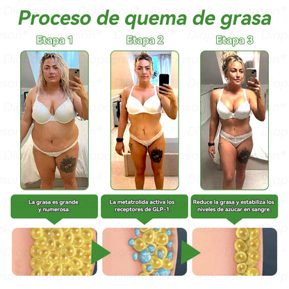 Tienda Oficial | 𝐃𝒊𝓪𝐩𝓪𝙨𝐨𝒏® Ｇ𝖫𝑃-𝟏 𝑆𝑖𝑒𝑡𝑒 𝑒𝑛 𝑢𝑛𝑜 𝑆𝑜𝑙𝑢𝑐𝑖ó𝑛 𝑃𝑎𝑟𝑎 𝑙𝑎 𝑆𝑎𝑙𝑢𝑑 𝐿í𝑞𝑢𝑖𝑑𝑜 𝑂𝑟𝑎𝑙）(Solo una vez al día, cambios visibles en 7 días) Para obesidad, salud cardiovascular, diabetes, apnea del sueño, salud intestinal, problemas articulares y más