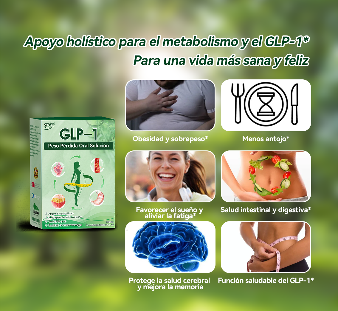 Recomendado por Universidad de Barcelona, España | Tienda oficial | 🐮𝑆𝑇𝐷𝐸𝐼® 𝐺𝐿𝑃-1  𝑃𝑒𝑠𝑜 𝑃é𝑟𝑑𝑖𝑑𝑎 𝑂𝑟𝑎𝑙 𝑆𝑜𝑙𝑢𝑐𝑖ó𝑛 - 👨‍⚕️ 𝑂𝑏𝑒𝑠𝑖𝑑𝑎𝑑, 𝑒𝑛𝑓𝑒𝑟𝑚𝑒𝑑𝑎𝑑𝑒𝑠 𝑐𝑎𝑟𝑑𝑖𝑜𝑣𝑎𝑠𝑐𝑢𝑙𝑎𝑟𝑒𝑠, 𝑑𝑖𝑎𝑏𝑒𝑡𝑒𝑠, 𝑎𝑝𝑛𝑒𝑎 𝑑𝑒𝑙 𝑠𝑢𝑒ñ𝑜, 𝑝𝑟𝑜𝑏𝑙𝑒𝑚𝑎𝑠 𝑎𝑟𝑡𝑖𝑐𝑢𝑙𝑎𝑟𝑒𝑠 𝑦 𝑚á𝑠