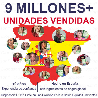 Tienda Oficial | 𝐃𝒊𝓪𝐩𝓪𝙨𝐨𝒏®🌼💖Ｇ𝖫𝑃-𝟏 𝑆𝑖𝑒𝑡𝑒 𝑒𝑛 𝑢𝑛𝑜 𝑆𝑜𝑙𝑢𝑐𝑖ó𝑛 𝑃𝑎𝑟𝑎 𝑙𝑎 𝑆𝑎𝑙𝑢𝑑 𝐿í𝑞𝑢𝑖𝑑𝑜 𝑂𝑟𝑎𝑙）(Solo una vez al día, cambios visibles en 7 días) Para obesidad, salud cardiovascular, diabetes, apnea del sueño, salud intestinal, problemas articulares y más