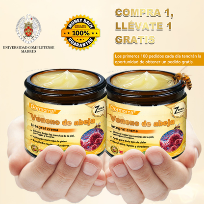 🌿🐝 ¡Hasta 50 % de descuento por la Gran Oferta de Mitad de Año! | Crema Reparadora Natural de Veneno de Abeja 𝐃𝐨𝐫𝐦𝐨𝐫𝐧𝐚® – Elaborado y enviado desde España