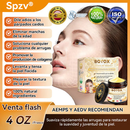 Universidad de Barcelona Oficial: 𝐒𝐩𝐳𝐯®𝐁𝐎𝐓𝐎𝐗 𝐕𝐞𝐧𝐞𝐧𝐨 𝐝𝐞 𝐚𝐛𝐞𝐣𝐚 𝐂𝐫𝐞𝐦𝐚 𝐝𝐞 𝐭𝐫𝐚𝐭𝐚𝐦𝐢𝐞𝐧𝐭𝐨 𝐜𝐮𝐭á𝐧𝐞𝐨, Hidratación, reparación de la piel, uniformización del tono, tratamiento del acné y manchas oscuras, eliminación de verrugas y lunares, alivio de la psoriasis