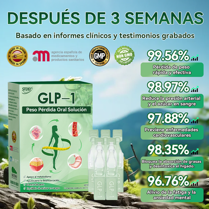 Recomendado por Universidad de Barcelona, España | Tienda oficial | 🐮𝑆𝑇𝐷𝐸𝐼® 𝐺𝐿𝑃-1  𝑃𝑒𝑠𝑜 𝑃é𝑟𝑑𝑖𝑑𝑎 𝑂𝑟𝑎𝑙 𝑆𝑜𝑙𝑢𝑐𝑖ó𝑛 - 👨‍⚕️ 𝑂𝑏𝑒𝑠𝑖𝑑𝑎𝑑, 𝑒𝑛𝑓𝑒𝑟𝑚𝑒𝑑𝑎𝑑𝑒𝑠 𝑐𝑎𝑟𝑑𝑖𝑜𝑣𝑎𝑠𝑐𝑢𝑙𝑎𝑟𝑒𝑠, 𝑑𝑖𝑎𝑏𝑒𝑡𝑒𝑠, 𝑎𝑝𝑛𝑒𝑎 𝑑𝑒𝑙 𝑠𝑢𝑒ñ𝑜, 𝑝𝑟𝑜𝑏𝑙𝑒𝑚𝑎𝑠 𝑎𝑟𝑡𝑖𝑐𝑢𝑙𝑎𝑟𝑒𝑠 𝑦 𝑚á𝑠