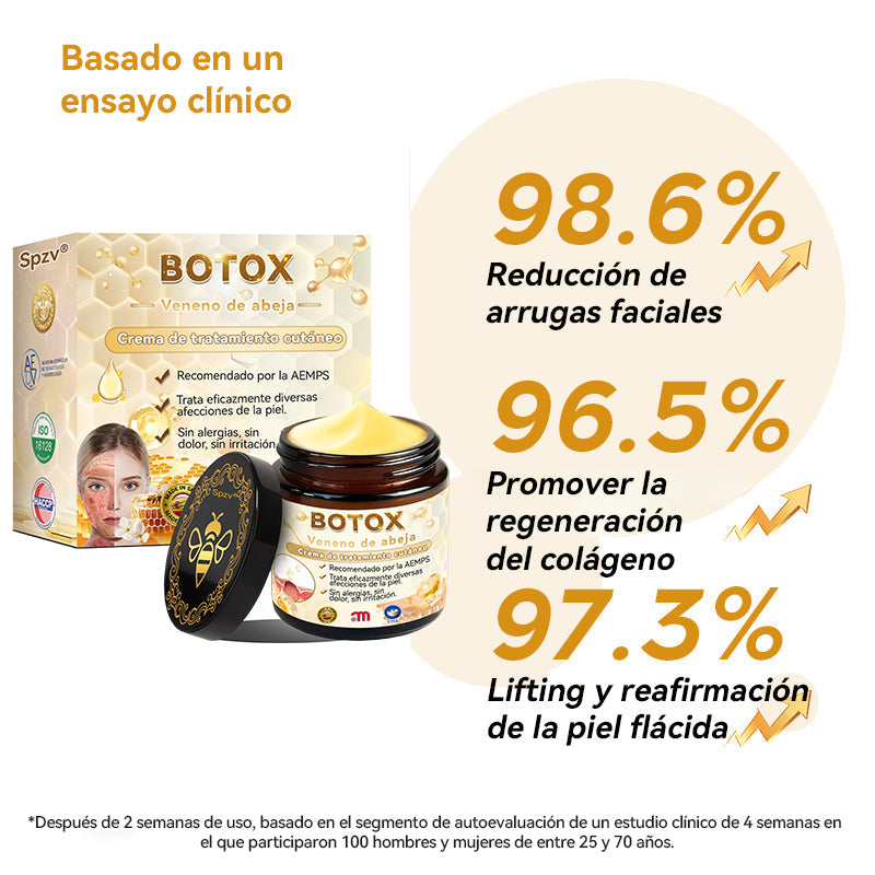 Universidad de Barcelona Oficial: 𝐒𝐩𝐳𝐯®𝐁𝐎𝐓𝐎𝐗 𝐕𝐞𝐧𝐞𝐧𝐨 𝐝𝐞 𝐚𝐛𝐞𝐣𝐚 𝐂𝐫𝐞𝐦𝐚 𝐝𝐞 𝐭𝐫𝐚𝐭𝐚𝐦𝐢𝐞𝐧𝐭𝐨 𝐜𝐮𝐭á𝐧𝐞𝐨, Hidratación, reparación de la piel, uniformización del tono, tratamiento del acné y manchas oscuras, eliminación de verrugas y lunares, alivio de la psoriasis